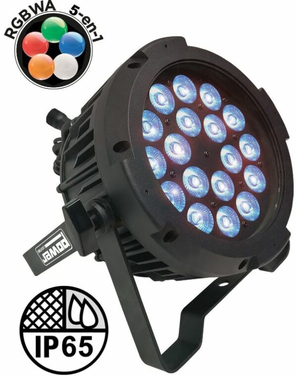 Power Lighting PAR SLIM 18x10W IP65 PENTA40